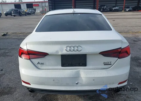 2018 Audi A5 2.0T Premium из США, поврежденный, VIN WAUTNAF54JA131299